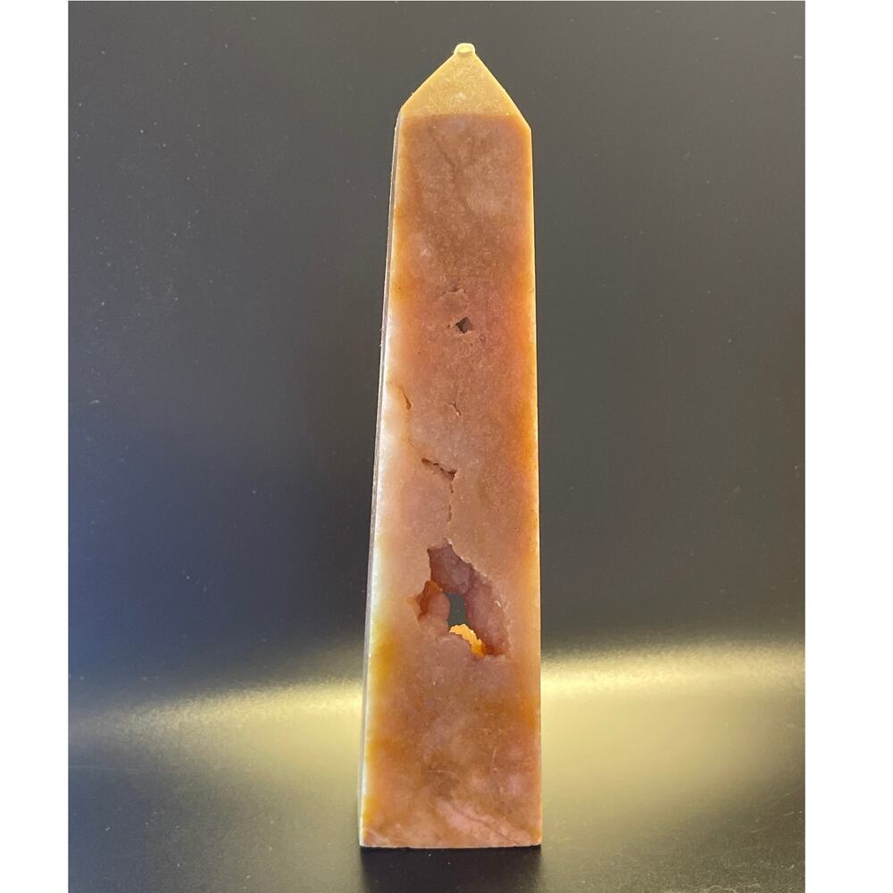 🌸 Gorgeous Pink Amethyst Crystal Tower with Hematoid Inclusions 🌸 - Picture 2 of 8